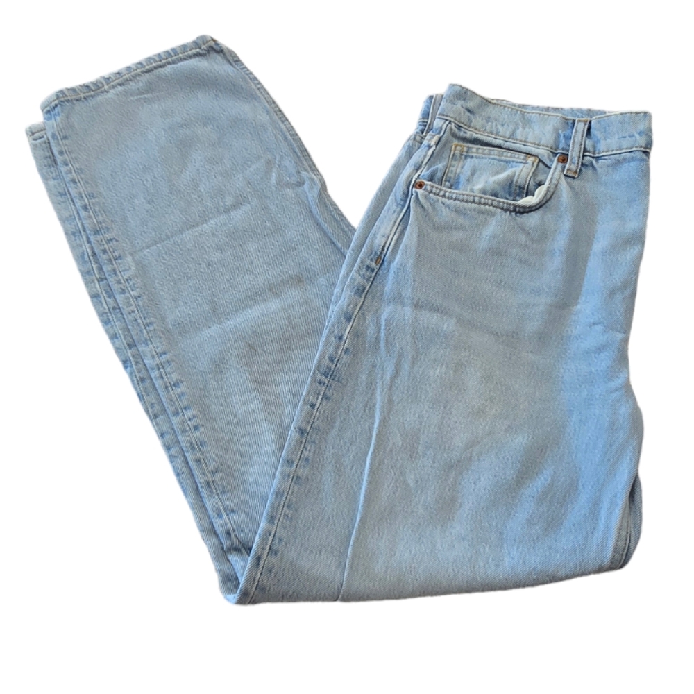 REFORMATION Casey Mid Rise Relaxed Straight Jeans